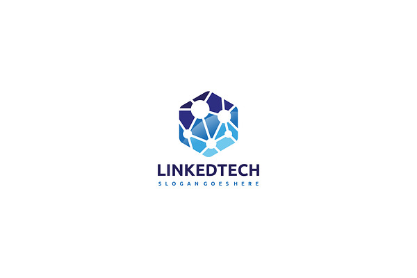 Technology Hexagonal Logo