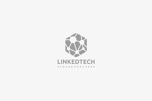 Technology Hexagonal Logo in Logo Templates - product preview 2