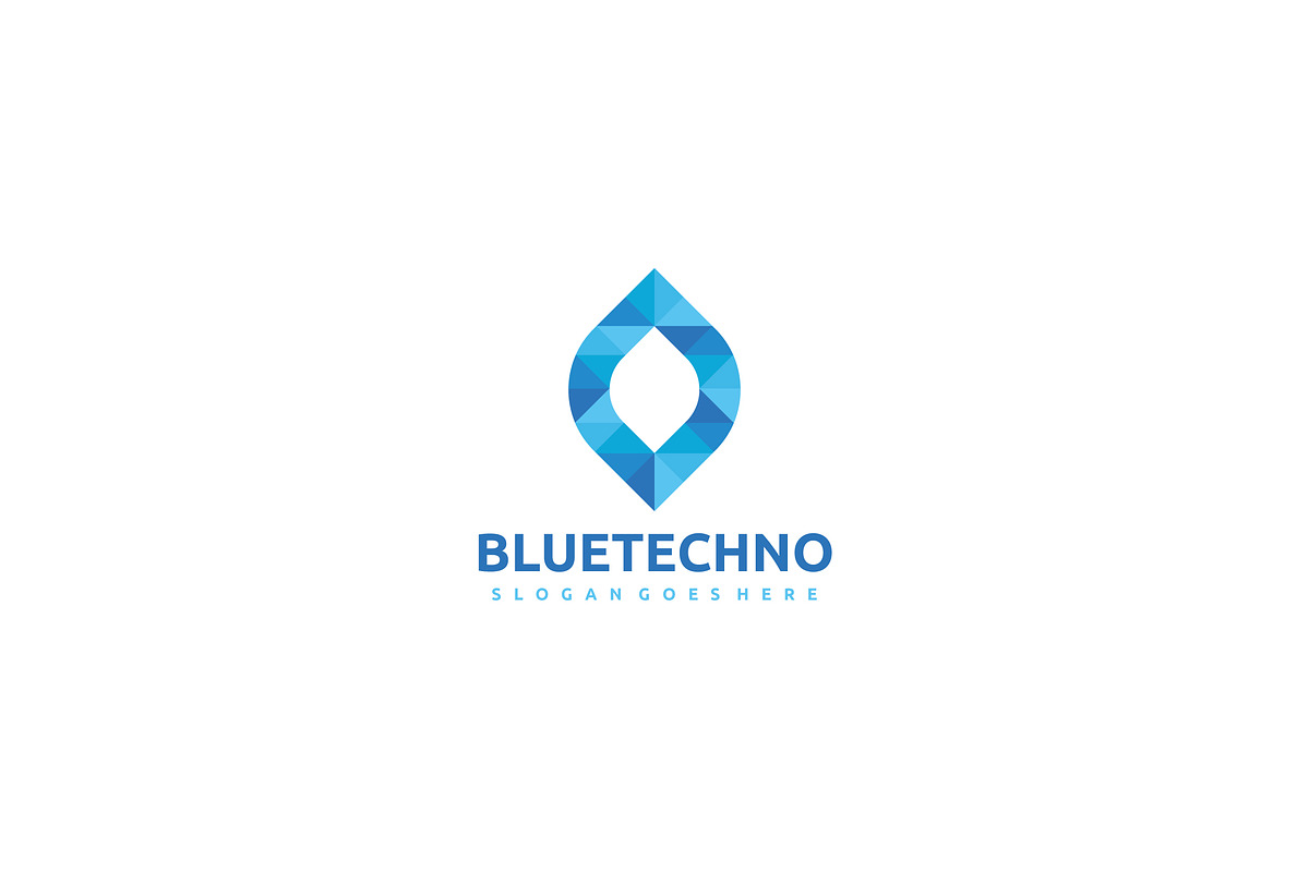 Blue Abstract Logo in Logo Templates - product preview 8
