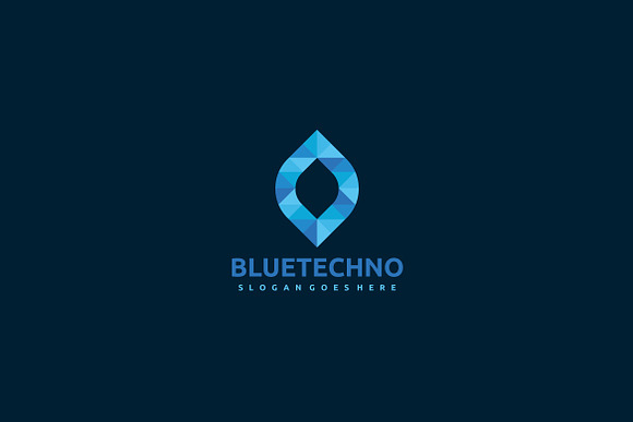 Blue Abstract Logo in Logo Templates - product preview 1