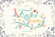 Easter Wishes Dingbats