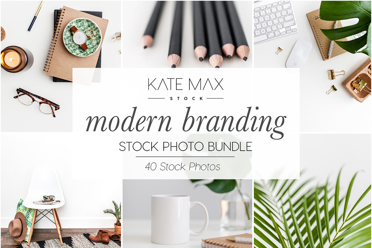 Modern Branding Stock Photo Bundle in Branding Mockups - product preview 8