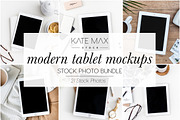 Modern Tablet Stock Photo Bundle