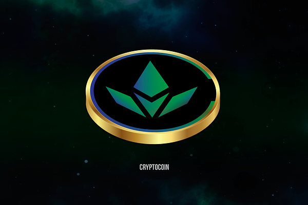 Cryptocurrency 3D Mockup - Your Logo