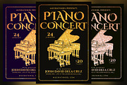 Piano Concert Flyer