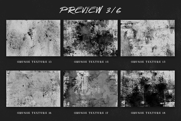 Grunge texture kit in Textures - product preview 8