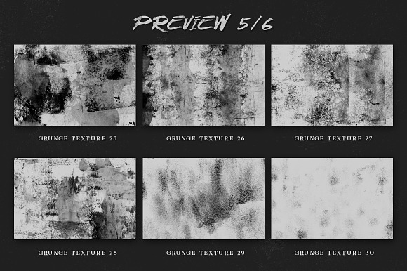 Grunge texture kit in Textures - product preview 10