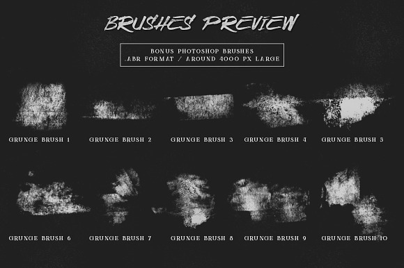 Grunge texture kit in Textures - product preview 12