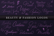 Beauty & Fashion Logos