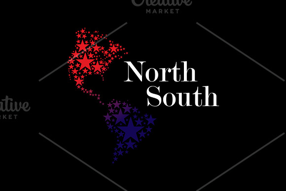 North South Logo in Logo Templates - product preview 1