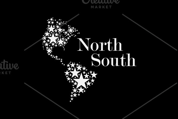 North South Logo in Logo Templates - product preview 2