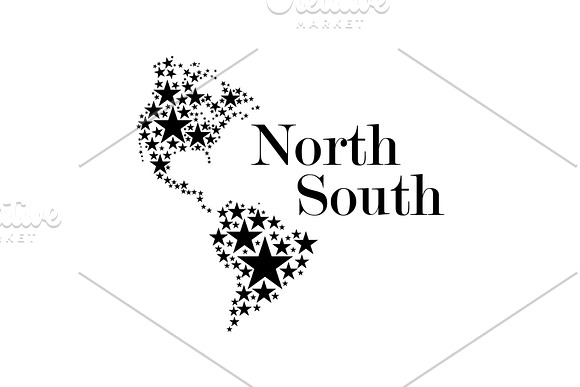 North South Logo in Logo Templates - product preview 3