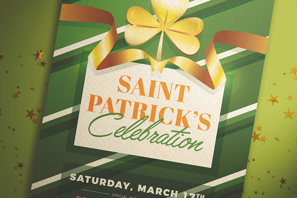 St. Patrick's Celebration Flyer in Flyer Templates - product preview 2