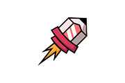 Speedy Rocket Logo for SEO