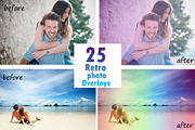 25 Amazing Retro Photo Overlays