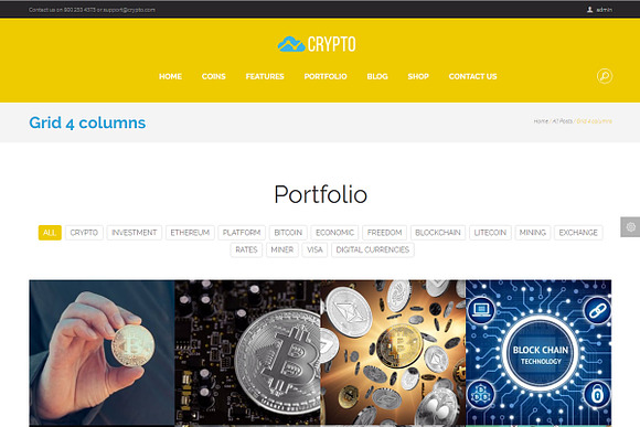 Crypto - Cryptocurrency WP Theme in WordPress Business Themes - product preview 12