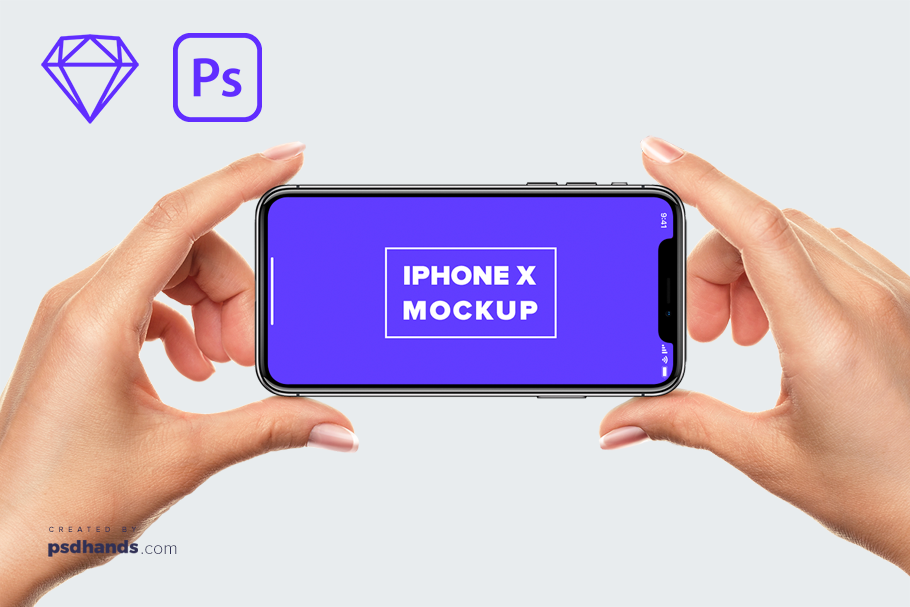 Download iPhone in Female Hands mockup | Creative Mobile & Web ...