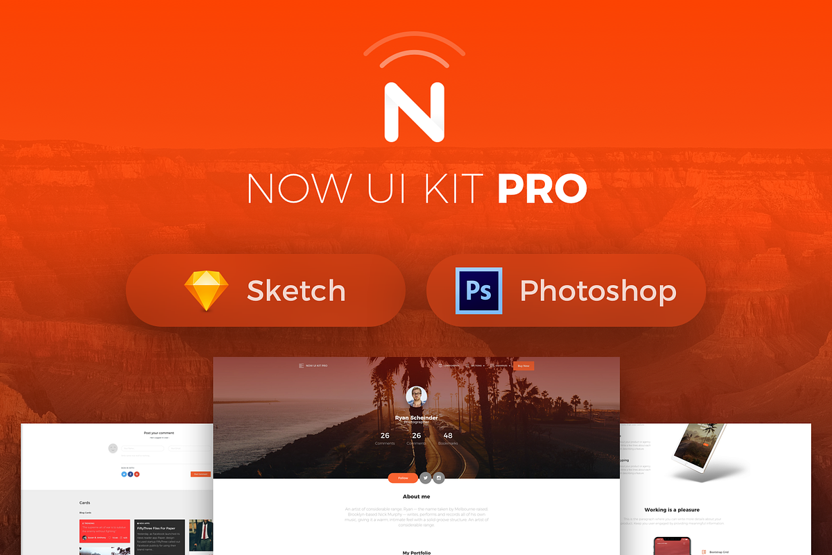 Now UI Kit PRO in UI Kits and Libraries - product preview 8