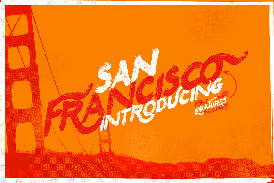 San Francisco Font in Display Fonts - product preview 8