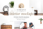 Interior Mockups Stock Photo Bundle