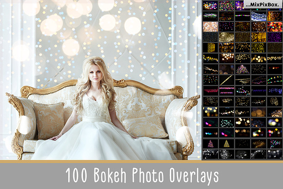100 Bokeh Photo Overlays in Photoshop Layer Styles - product preview 8