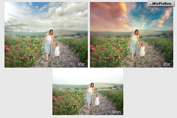 Beautiful Sky Overlays in Photoshop Layer Styles - product preview 1