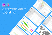 Control / Axure widget library