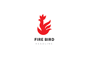 Fire bird logo.