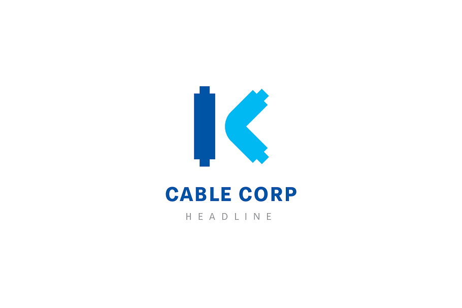 Cable corp logo. in Logo Templates - product preview 8