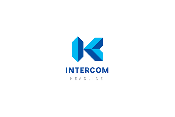 Intercom logo. in Logo Templates - product preview 2