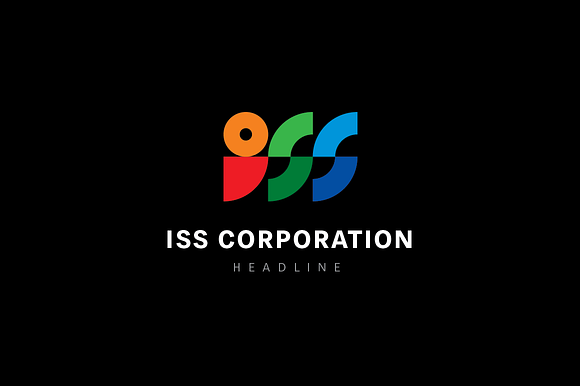 ISS Corp logo. in Logo Templates - product preview 2