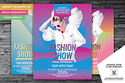 fashion show flyer template