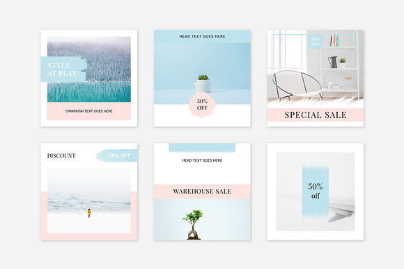 Fusion Instagram Pack in Instagram Templates - product preview 1