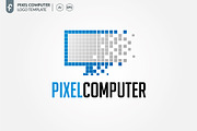 Pixel Computer Logo