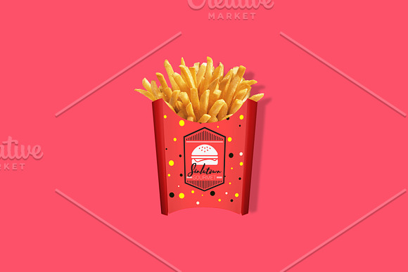 Fast Food Product PSD Mockup Bundle in Product Mockups - product preview 5