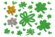 St Patricks day design of clover