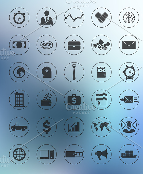 143 BUSINESS icons in Business Icons - product preview 2