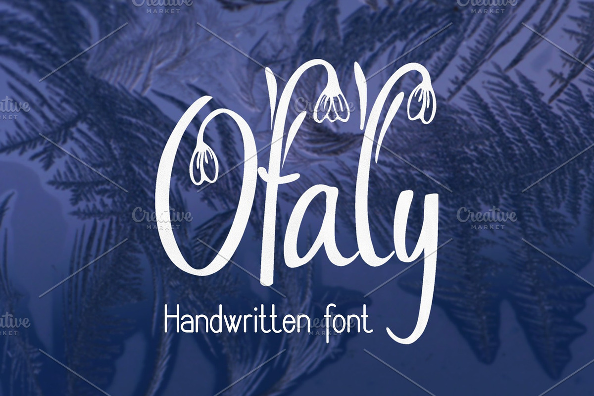 Ofaly in Script Fonts - product preview 8