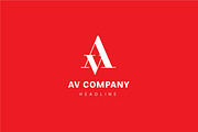 AV company logo.