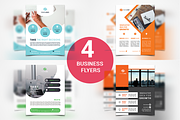 Business Flyers - 4 Templates
