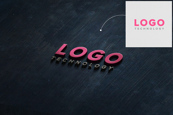 Logo mockup in Branding Mockups - product preview 2