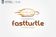 Fast turtle Logo