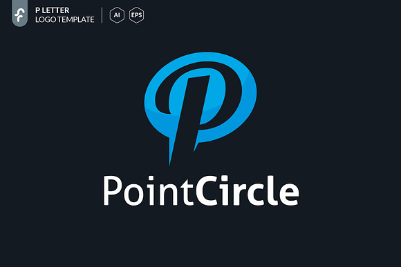 Point Circle Logo in Logo Templates - product preview 1