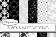 BLACK & WHITE WEDDING
