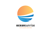 Ocean Sunrise Logo
