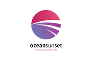 Ocean Sunset Logo