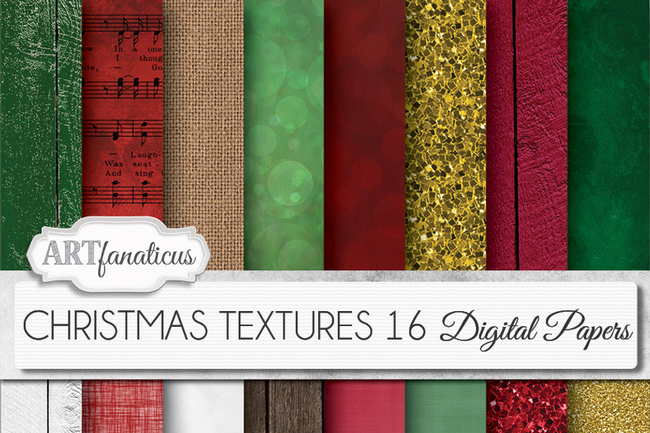 CHRISTMAS TEXTURES in Textures - product preview 8