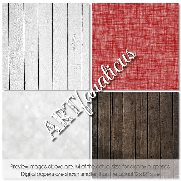 CHRISTMAS TEXTURES in Textures - product preview 3
