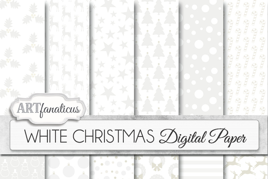 WHITE CHRISTMAS in Patterns - product preview 8