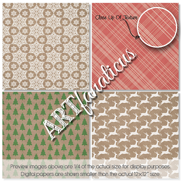 CHRISTMAS KRAFT in Patterns - product preview 1